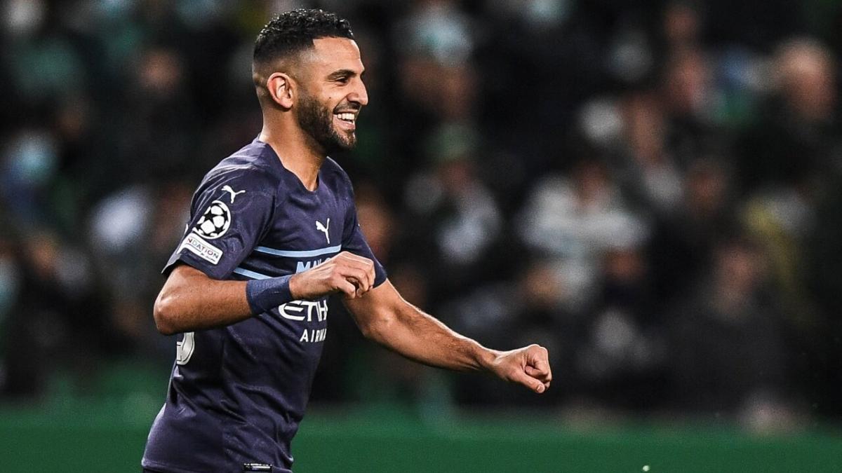 Man City forward - Riyad Mahrez